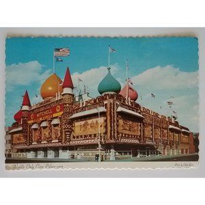 World's Only Corn Palace Post Card 1975 Mitchell, South Dakota Clyde Goin